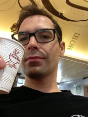 The perfect cup of joe at Beijing Airport